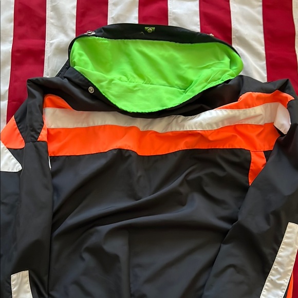 Vintage neon color block jacket - Picture 6 of 17